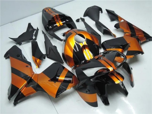 Orange Black 05-06 CBR600RR Motorcycle Fairing Kits Orange Black 05-06 CBR600RR Motorcycle Fairing Kits