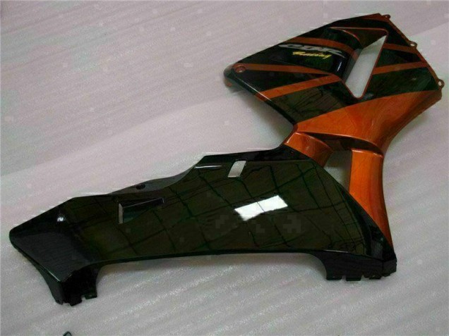 Orange Black 05-06 CBR600RR Motorcycle Fairings Orange Black 05-06 CBR600RR Motorcycle Fairings
