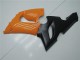 Orange Black 05-06 ZX6R Motorcycle Fairings Orange Black 05-06 ZX6R Motorcycle Fairings