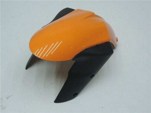 Orange Black 05-06 ZX6R Motorcycle Fairings Orange Black 05-06 ZX6R Motorcycle Fairings