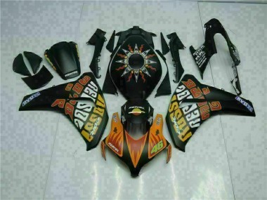 Orange Black 08-11 CBR1000RR Motorcycle Fairings
