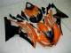 Orange Black 08-16 YZF R6 Motorcycle Fairings Orange Black 08-16 YZF R6 Motorcycle Fairings