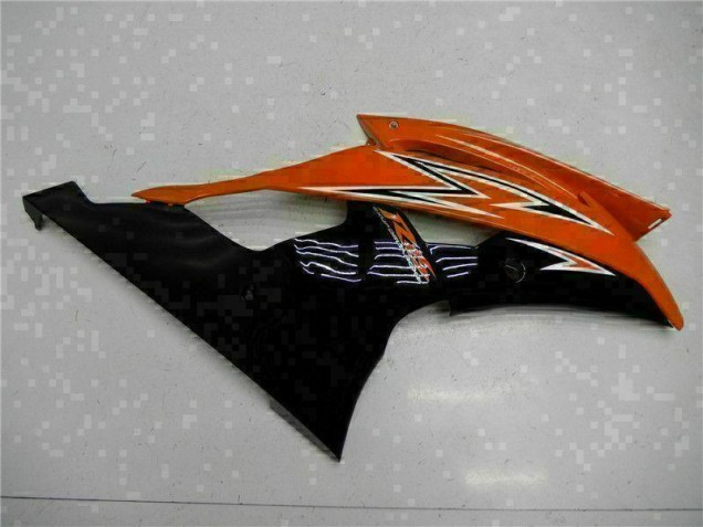 Orange Black 08-16 YZF R6 Motorcycle Fairings Orange Black 08-16 YZF R6 Motorcycle Fairings