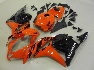 Orange Black 09-12 CBR600RR Motorcycle Fairings