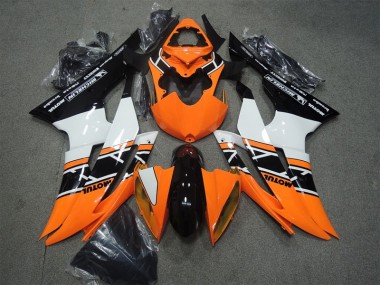 Orange Black Motul 08-16 YZF R6 Motorcycle Fairings