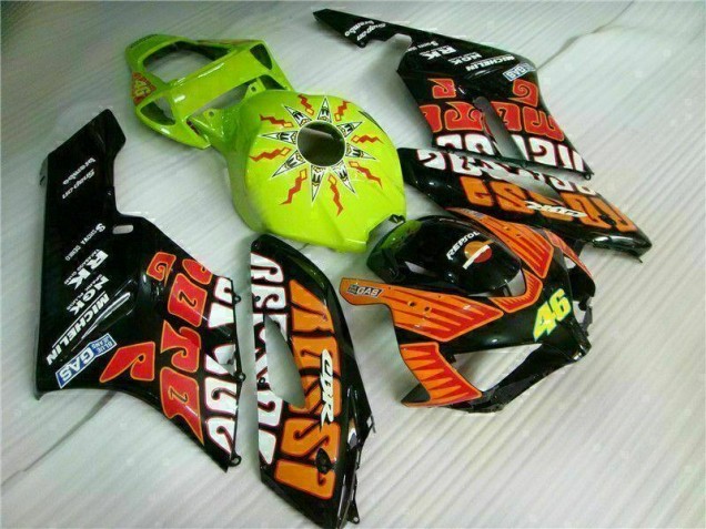 Orange Green 04-05 CBR1000RR Motorcycle Fairings Orange Green 04-05 CBR1000RR Motorcycle Fairings