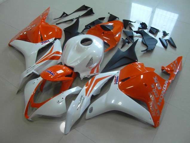Orange Pearl White 09-12 CBR600RR Motorcycle Fairings Orange Pearl White 09-12 CBR600RR Motorcycle Fairings