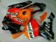 Orange Repsol 03-04 CBR600RR Motorcycle Fairings Orange Repsol 03-04 CBR600RR Motorcycle Fairings