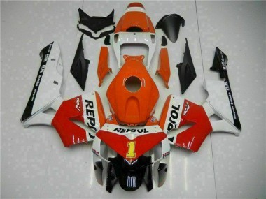 Orange Repsol 05-06 CBR600RR Motorcycle Fairings