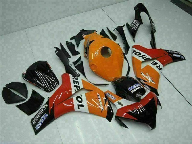 Orange Repsol 08-11 CBR1000RR Full Motorcycle Fairing Kits Orange Repsol 08-11 CBR1000RR Full Motorcycle Fairing Kits
