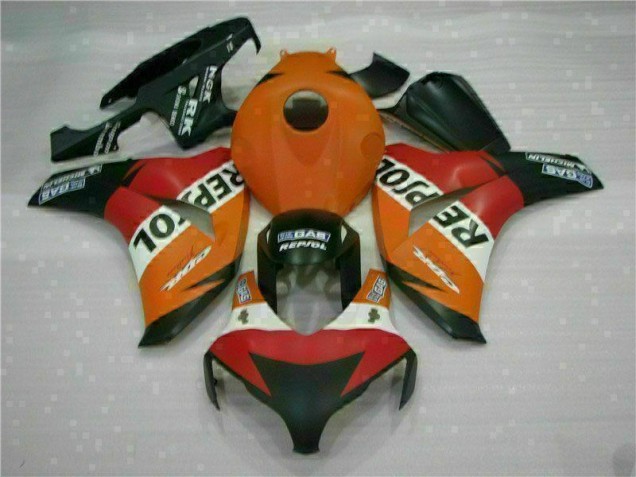 Orange Repsol 08-11 CBR1000RR Motorcycle Fairings Orange Repsol 08-11 CBR1000RR Motorcycle Fairings