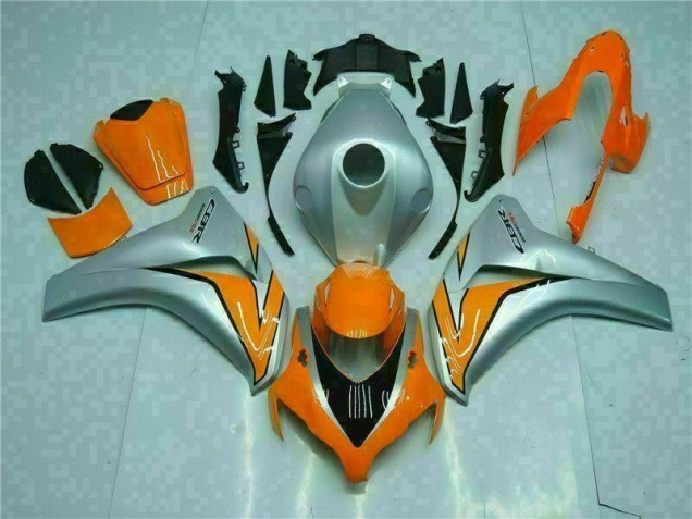 Orange Silver 08-11 CBR1000RR Motorcycle Fairing Orange Silver 08-11 CBR1000RR Motorcycle Fairing