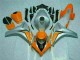 Orange Silver 08-11 CBR1000RR Motorcycle Fairing Orange Silver 08-11 CBR1000RR Motorcycle Fairing