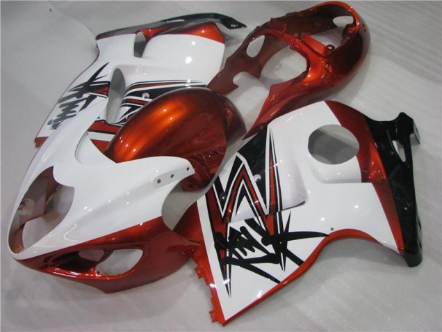 Orange White Black 96-07 GSXR 1300 Hayabusa Motorcycle Fairings Orange White Black 96-07 GSXR 1300 Hayabusa Motorcycle Fairings