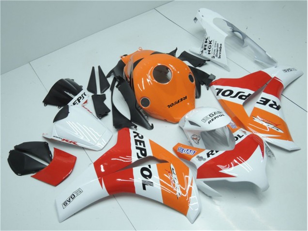 Orange White Red Repsol 08-11 CBR1000RR Motorcycle Fairings Orange White Red Repsol 08-11 CBR1000RR Motorcycle Fairings