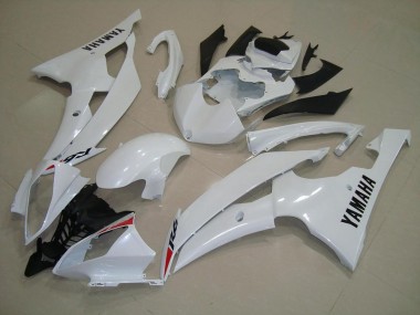 Pearl White 08-16 YZF R6 Motorcycle Bodywork