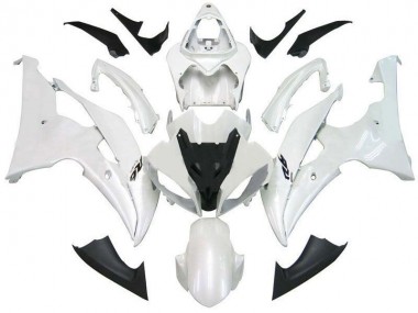 Pearl White R6 08-16 YZF R6 Motorcycle Fairings