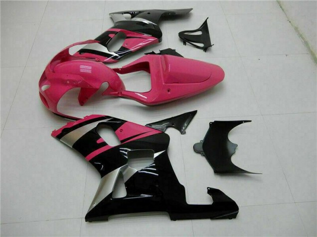 Pink Black 01-03 GSXR 600/750 Motorcycle Fairings Pink Black 01-03 GSXR 600/750 Motorcycle Fairings