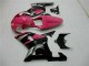 Pink Black 01-03 GSXR 600/750 Motorcycle Fairings Pink Black 01-03 GSXR 600/750 Motorcycle Fairings
