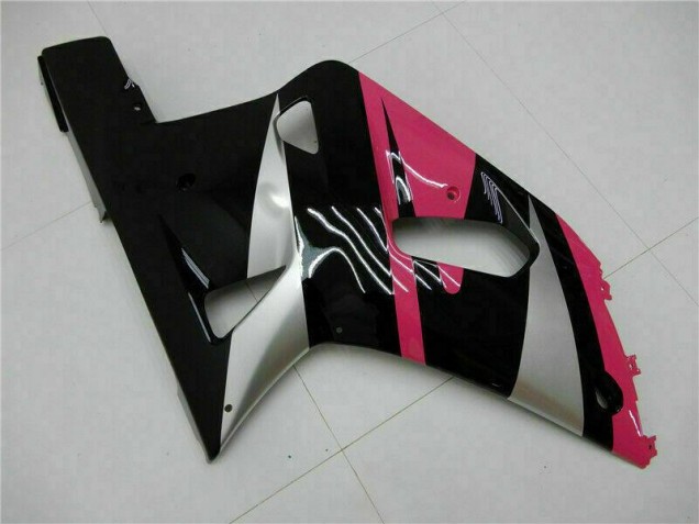Pink Black 01-03 GSXR 600/750 Motorcycle Fairings Pink Black 01-03 GSXR 600/750 Motorcycle Fairings
