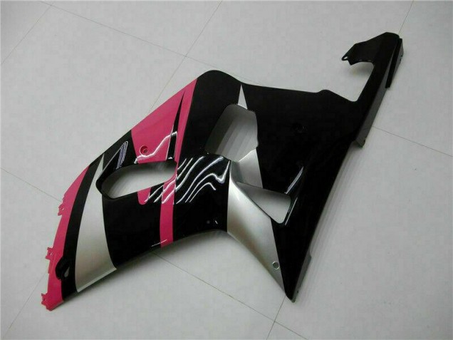 Pink Black 01-03 GSXR 600/750 Motorcycle Fairings Pink Black 01-03 GSXR 600/750 Motorcycle Fairings