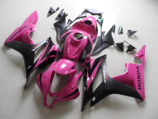 Pink Black 07-08 CBR600RR Motorcycle Fairings Pink Black 07-08 CBR600RR Motorcycle Fairings