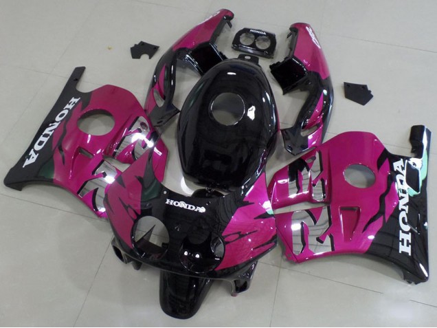 Pink Black 91-98 CBR250RR MC22 Motorcycle Fairings Pink Black 91-98 CBR250RR MC22 Motorcycle Fairings