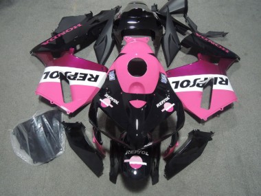 Pink Black Repsol 05-06 CBR600RR Motorcycle Fairings