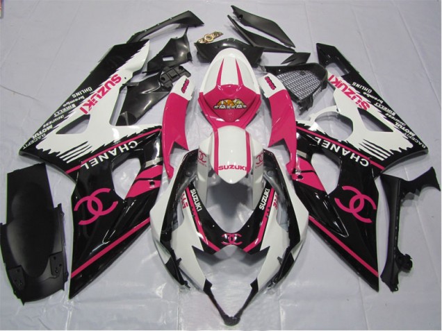 Pink Chanel 05-06 GSXR 1000 Motorcycle Fairings Pink Chanel 05-06 GSXR 1000 Motorcycle Fairings