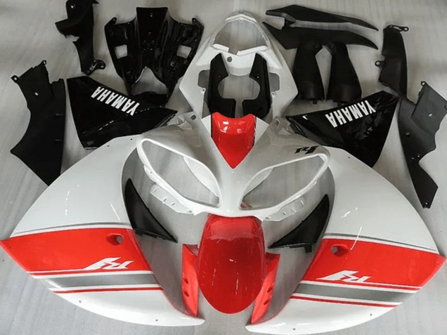 Racy Red White Black 09-11 YZF R1 Motorcycle Fairings