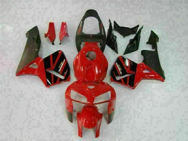 Red 05-06 CBR600RR Motorcycle Fairings Red 05-06 CBR600RR Motorcycle Fairings