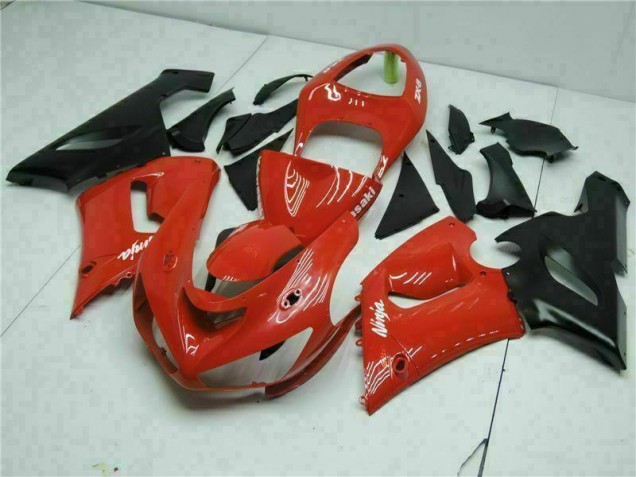 Red 05-06 ZX6R Motorcycle Fairing Red 05-06 ZX6R Motorcycle Fairing