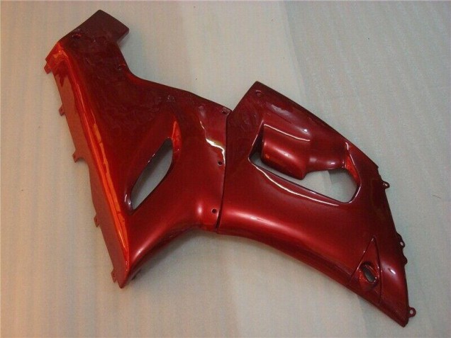 Red 05-06 ZX6R Motorcycle Fairings Red 05-06 ZX6R Motorcycle Fairings