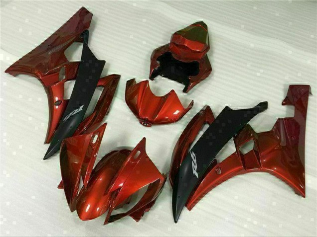 Red 06-07 YZF R6 Motorcycle Fairings Red 06-07 YZF R6 Motorcycle Fairings