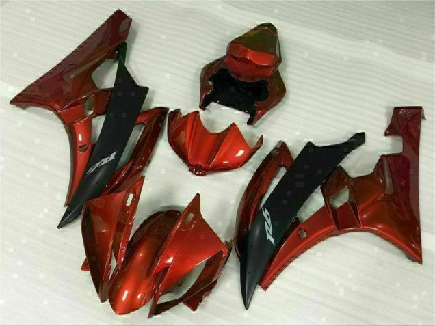 Red 06-07 YZF R6 Motorcycle Fairings Red 06-07 YZF R6 Motorcycle Fairings