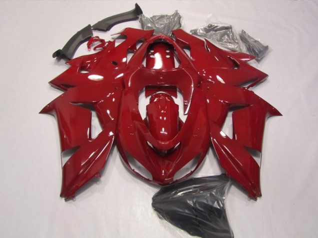 Red 06-07 ZX10R Motorcycle Fairing