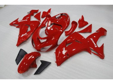 Red 06-07 ZX10R Motorcycle Fairings