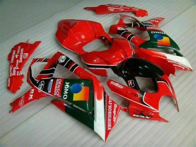 Red 07-08 GSXR 1000 Motorcycle Fairing Red 07-08 GSXR 1000 Motorcycle Fairing