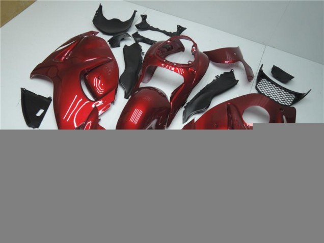 Red 08-19 GSXR 1300 Hayabusa Motorcycle Fairings Red 08-19 GSXR 1300 Hayabusa Motorcycle Fairings