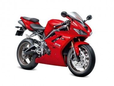 Red 09-12 Daytona 675 Triple Motorcycle Fairings
