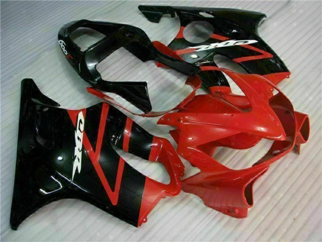 Red Black 01-03 CBR600 F4i Motorcycle Fairing Red Black 01-03 CBR600 F4i Motorcycle Fairing