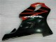 Red Black 01-03 CBR600 F4i Motorcycle Fairing Red Black 01-03 CBR600 F4i Motorcycle Fairing