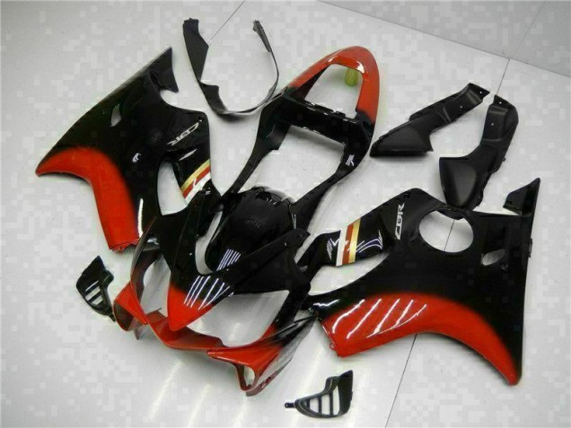 Red Black 01-03 CBR600 F4i Motorcycle Fairings Red Black 01-03 CBR600 F4i Motorcycle Fairings