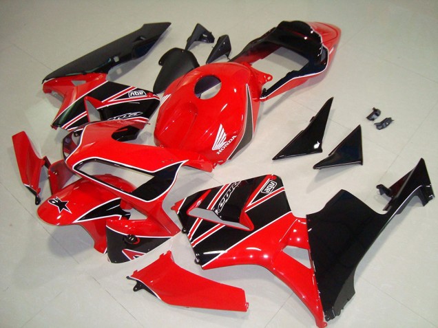 Red Black 03-04 CBR600RR Motorcycle Fairing Kits & Plastic Red Black 03-04 CBR600RR Motorcycle Fairing Kits & Plastic