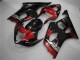 Red Black 03-04 GSXR 1000 Motorcycle Fairings
