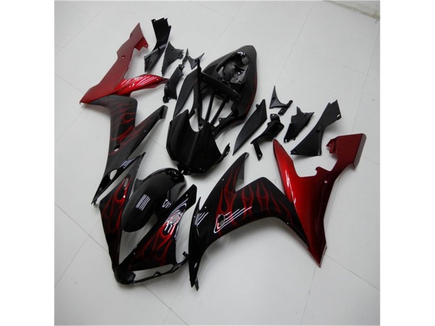 Red Black 04-06 YZF R1 Motorcycle Fairing Red Black 04-06 YZF R1 Motorcycle Fairing