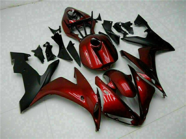 Red Black 04-06 YZF R1 Motorcycle Fairings Red Black 04-06 YZF R1 Motorcycle Fairings