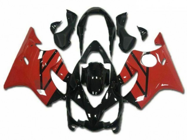 Red Black 04-07 CBR600 F4i Motorcycle Fairing