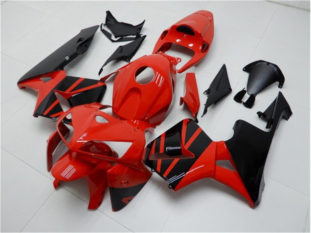 Red Black 05-06 CBR600RR Motorcycle Fairing Kits Red Black 05-06 CBR600RR Motorcycle Fairing Kits
