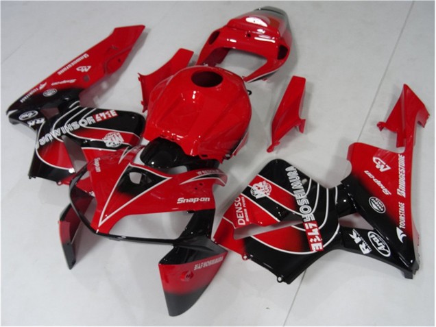 Red Black 05-06 CBR600RR Motorcycle Fairing Kits & Plastic Red Black 05-06 CBR600RR Motorcycle Fairing Kits & Plastic